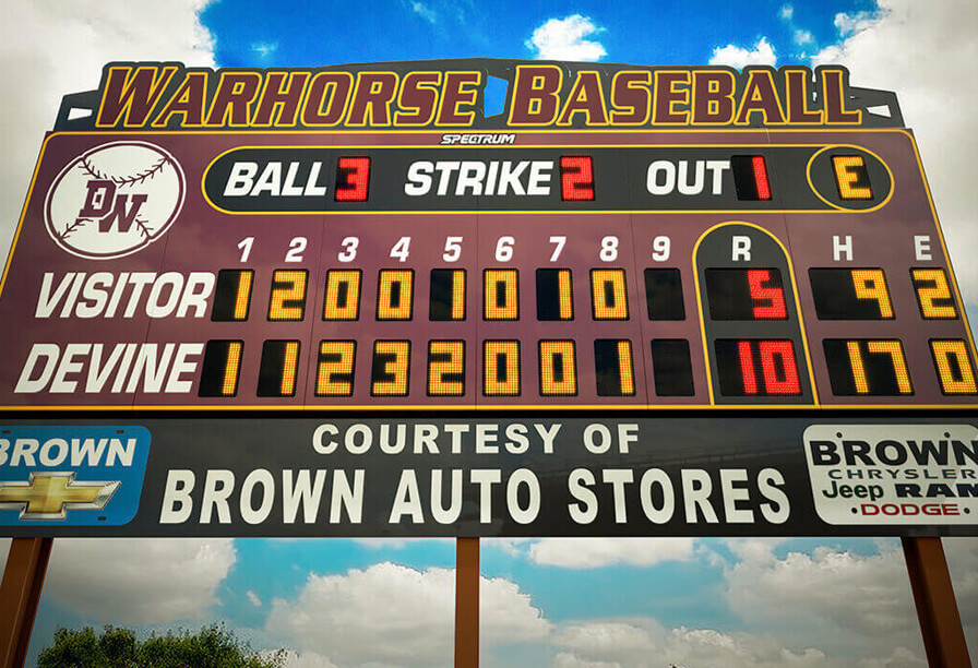 Devine 9924 Baseball Scoreboard